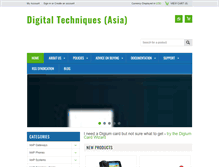 Tablet Screenshot of dtasia.net
